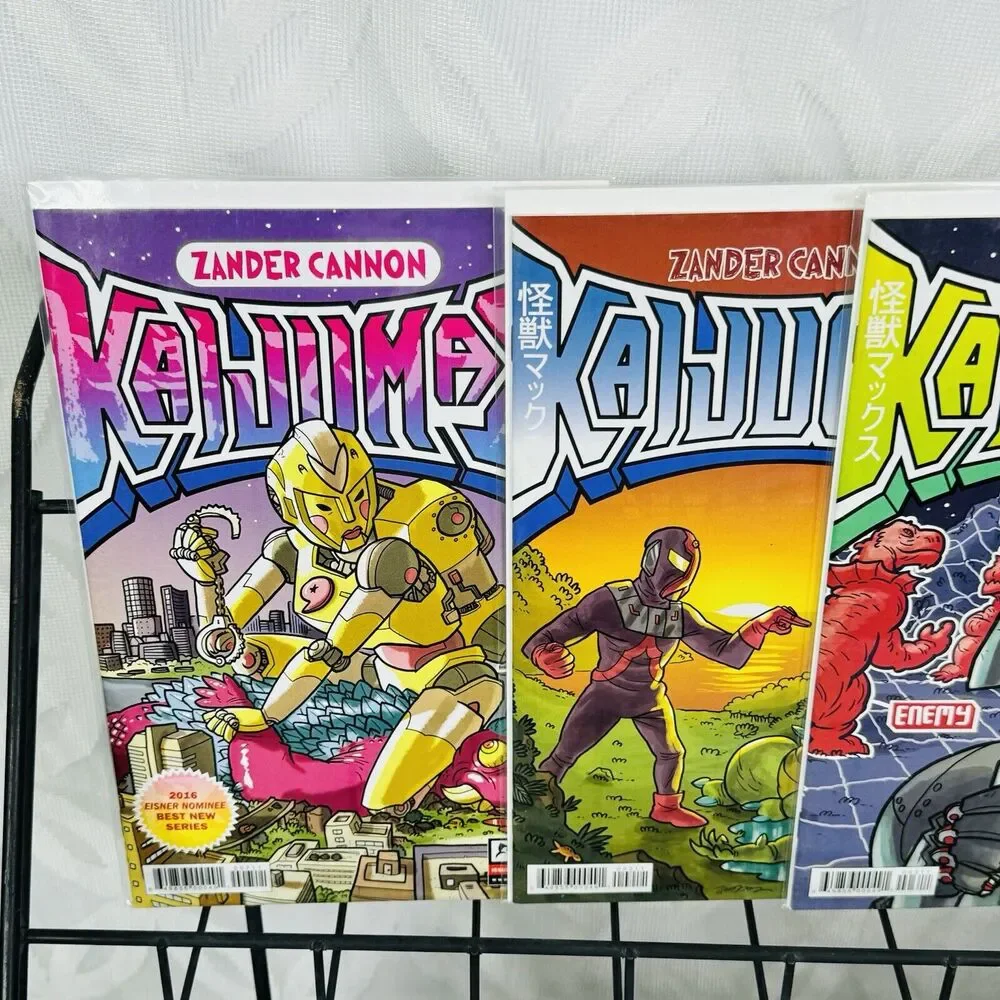 Kaijumax Season One 1-6‎ 4-5 Variants & Two 2-4 Three 1 6 Lot Oni Zander Cannon